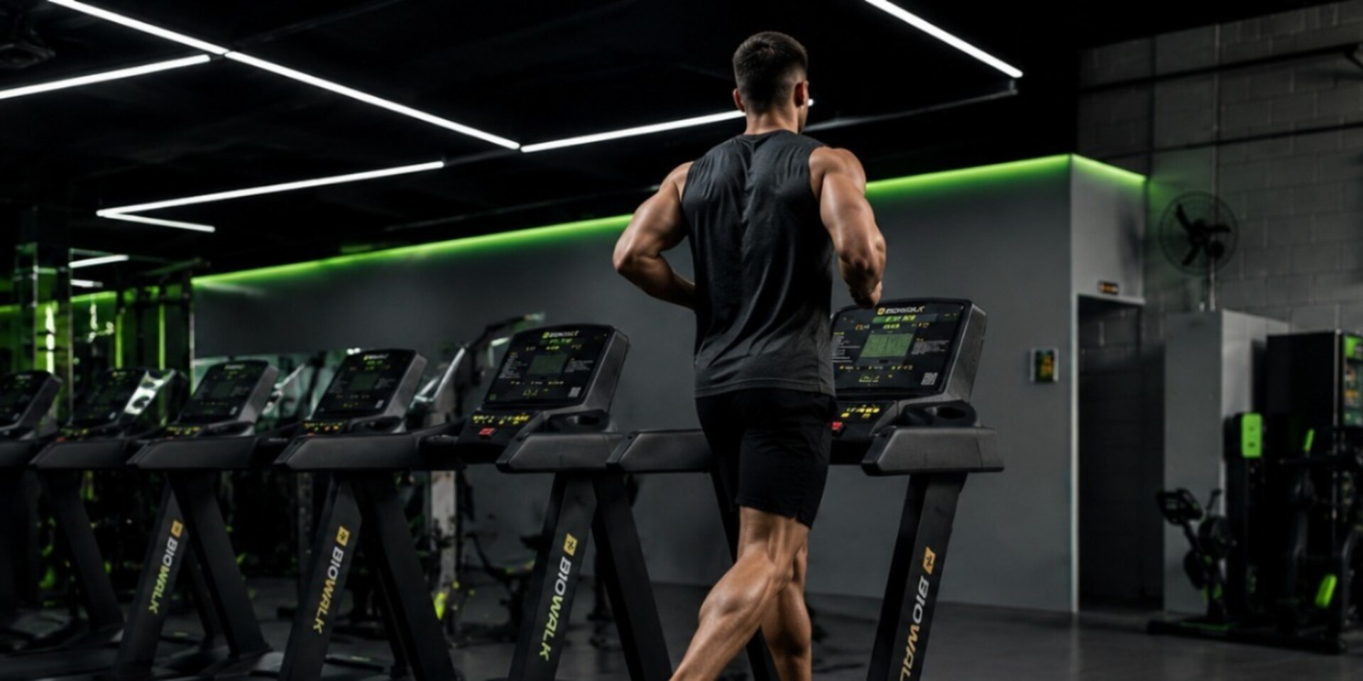 Interior da Zone Fit Academia